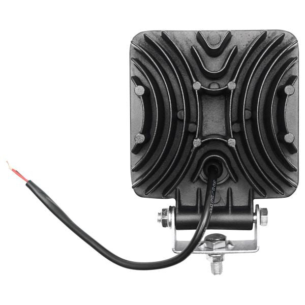 Lampa cu 9 LED-uri 10-60V 27W Unghi Radiere 30 de Grade Tip Spot 107x107x49mm 6000K IP67 Breckner Germany