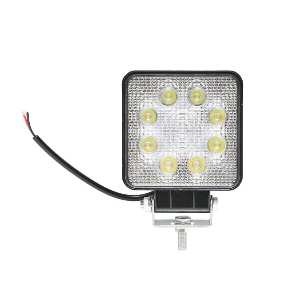 Lampa 8 LED-uri 10-60V 24W Unghi Radiere 30 de Grade Tip Spot 107x107x51mm 6000K IP67 Breckner Germany