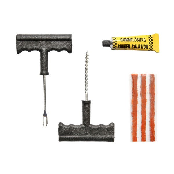 Kit Profesional Vulcanizare Anvelope Tubeless la Rece cu Snur si Adeziv Breckner