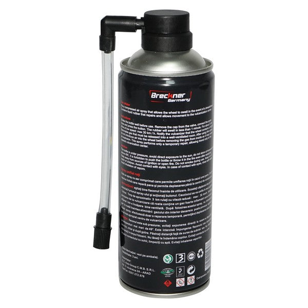 Spray Umflat Roti cu Silicon Reparat Fisuri Anvelopa Breckner