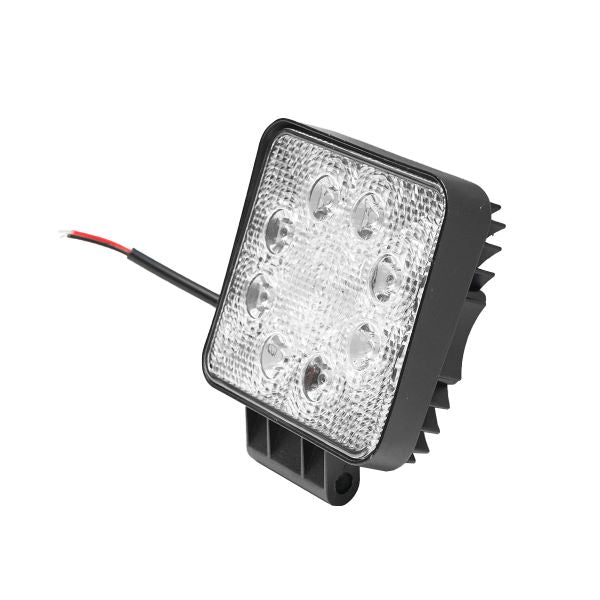 Lampa 8 LED-uri 10-60V 24W Unghi Radiere 30 de Grade Tip Spot 107x107x51mm 6000K IP67 Breckner Germany