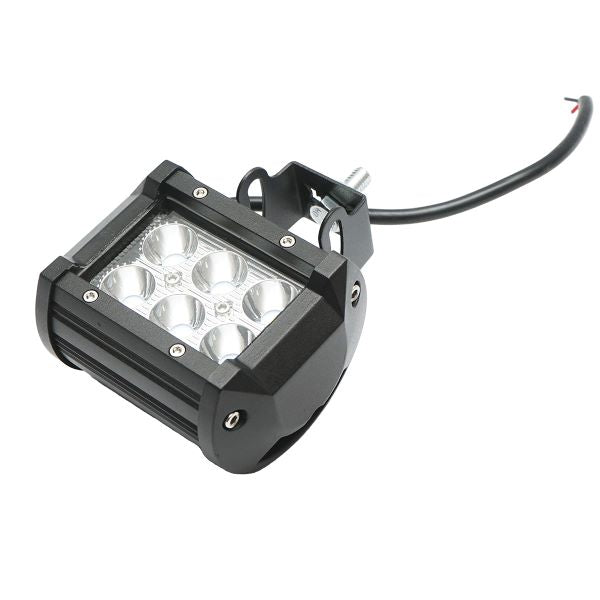 Lampa cu 6 LED-uri 10-30V 18W Unghi Radiere 30 de Grade Tip Spot 4/9.8cm 6000K IP67 Breckner Germany