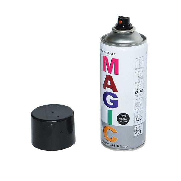 Spray Vopsea Negru Lucios 039 Magic