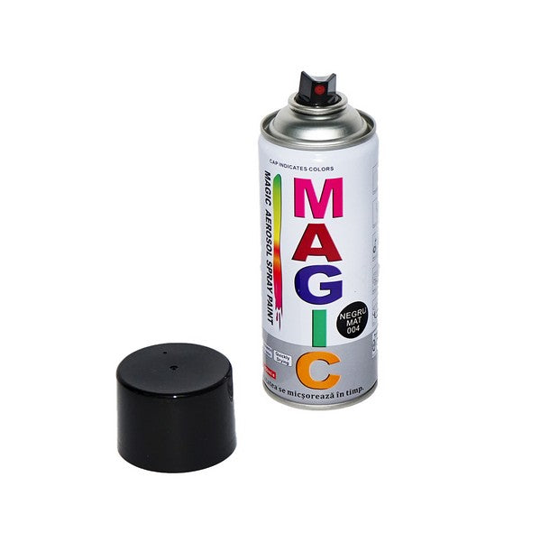 Spray Vopsea Negru Mat 004 Magic