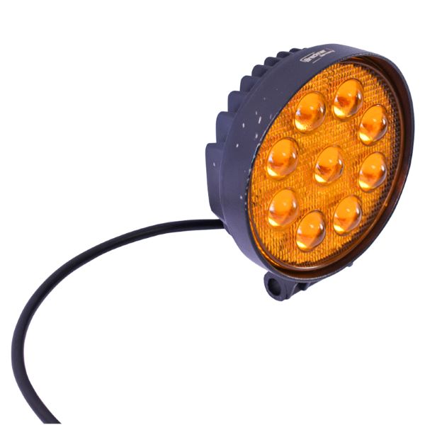 Lampa Ceata cu 9 LED-uri 10-30V 27W Unghi Radiere 30 de Grade Tip Spot Breckner Germany