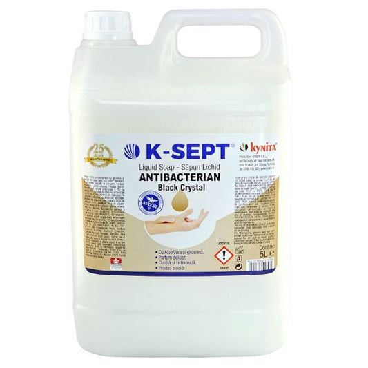 Sapun Lichid Antibacterian K-SEPT Black Crystal 5L