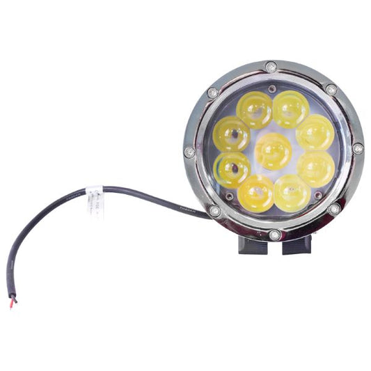 Lampa cu 9 LED-uri 10-60V 45W Unghi Radiere 30 de Grade Tip Spot Lentila 4D, 139x139x74mm IP67 6000K Breckner Germany