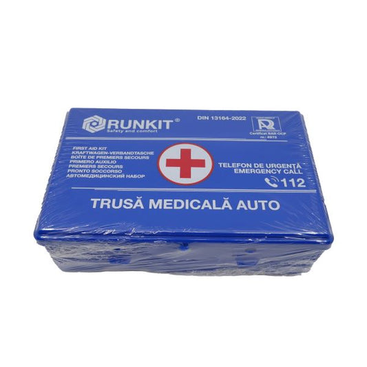 Trusa Sanitara Auto DIN13164 Albastra RUNKIT