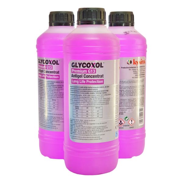 Antigel Auto Concentrat Glycoxol Premium G13 Long Life Protection HDPE Kynita