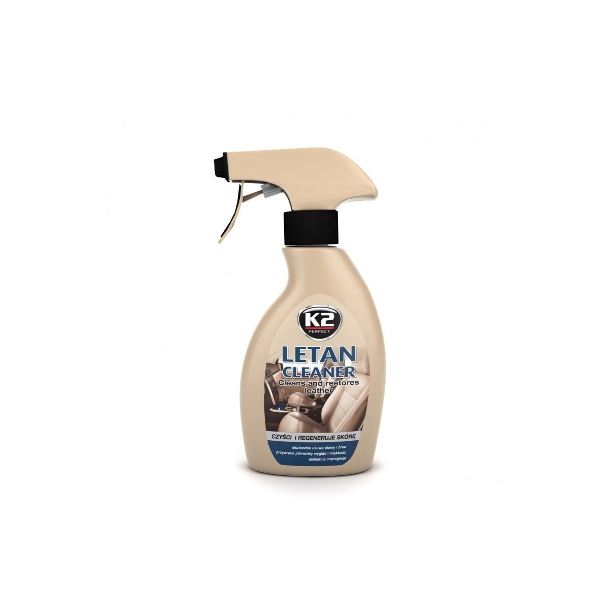 Solutie Curatat Tapiterie Piele Auto Letan K2 250ml